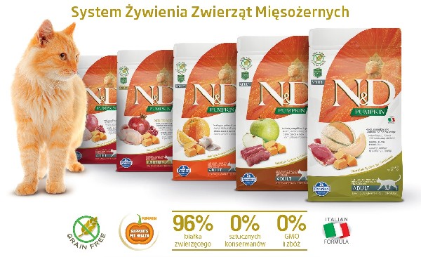 Farmina Nd Grain Free Kurczak Granat Koty Sterylizowane