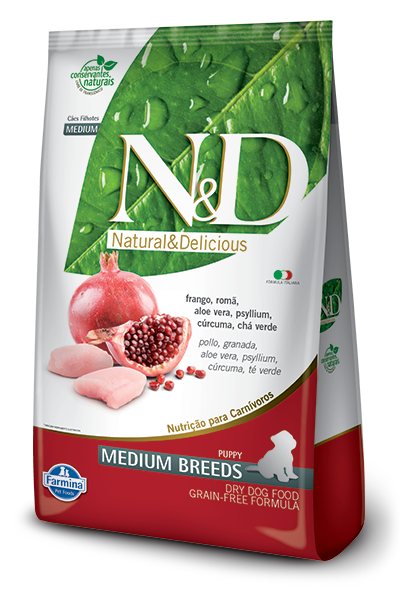 Pollo y Granada Puppy Medium 