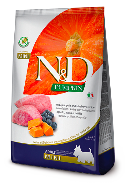 N&D Pumpkin Lamb & Blueberry Adult Mini