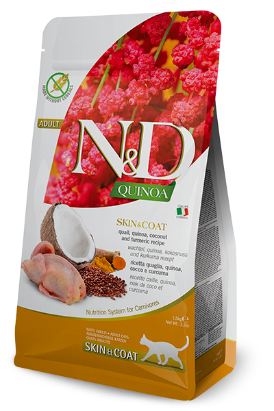 Skin & Coat Quail Dry Cat Food