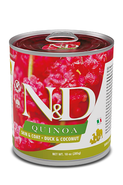 N&D Quinoa Skin&Coat Duck våtfôr