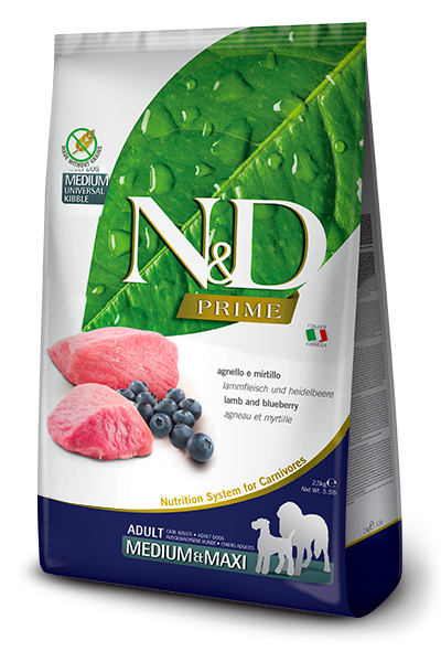 N&D Prime Lamb & Blueberry Adult Medium/Maxi