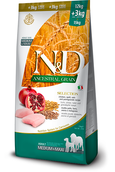 Ancestral Grain Selection Adulte Medium/Maxi 15kg