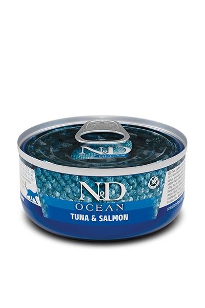 Thon & Saumon Adulte Humide 70g