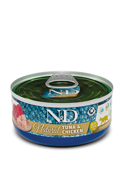 N&D Natural Tuna & Chicken våtfôr