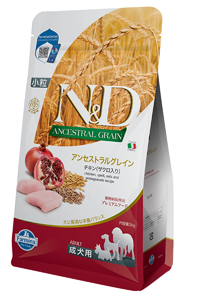 ファルミナペットフーズ・ジャパン株式会社 - ドッグフード - N&Dアン