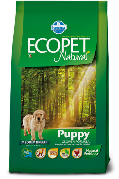 Ecopet Natural Puppy Medium