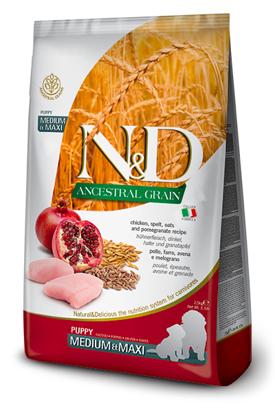 Chicken & Pomegranate Puppy Medium/Maxi